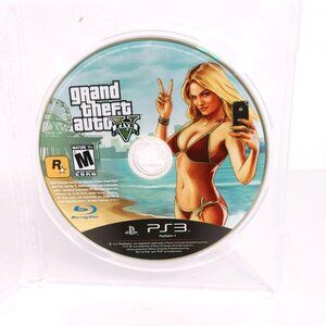 Grand Theft Auto Five V GTA 5 Sony PlayStation 3 PS3 Disc Only 2013